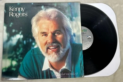 Kenny Rogers Love Is What We Make It LP Vinyl Record 1985 VG-VG+ In Shrink Foto 1 de 4