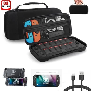 Nintendo Switch 2 Case 4 in 1 Gift Kit Accessories Bundle for Nintendo Switch 2 - Picture 1 of 7