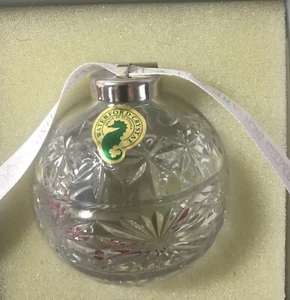 Waterford Crystal Times Square 2003 Ball Christmas Ornament Hope for Courage - Picture 1 of 7