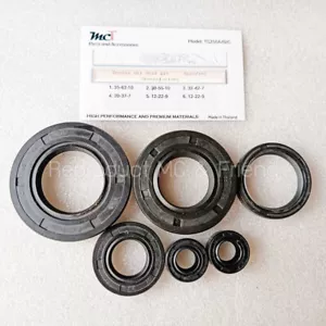 For Suzuki 1976-1981 TS250 A/B/C/N/T/X Engine Oil Seal Kit (6pcs) - Picture 1 of 4