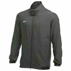 Nike Sportswear Full-Zip Anthracite Dri-Fit Travel Jacket - AH7765 060 - Men's M