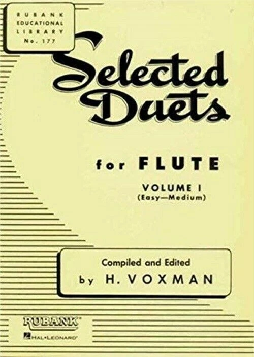 Selected Duets For Flute, Volume 1 - Easy To Medium - Image 1 of 1