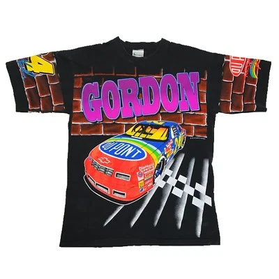 Camiseta De Colección Rara NASCAR Jeff Gordon #24 Estampado Completo. Hombre mediano.  Foto 1 de 4