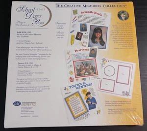 Creative Memories School Days 12x12 original size set 15 pg scrapbook NEW - Picture 1 of 11