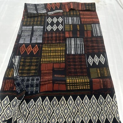 Ann Taylor, Scarf, Rectangle, Geometric 100% Silk, Korea — 第 1/4 张图片