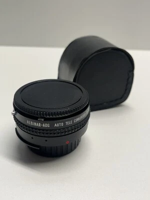 Albinar-ADG Auto Tele Converter 2X For Nikon-AI  Lens Cap Case Japan - Image 1 of 4