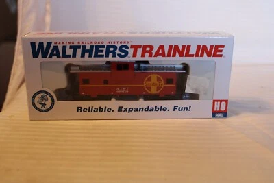 HO Scale Walthers Trainline, Caboose, Santa Fe ATSF, Red, #999734 931-1503 K-D - Image 1 of 3