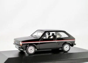 Ford Fiesta (Mk I) 1976-1981 schwarz in 1/43 von IXO CLC519N.22 - Bild 1 von 3