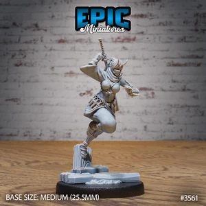 Dark Kunoichi C by Epic Miniatures RPG D&D Pathfinder 3D Print - Picture 1 of 2