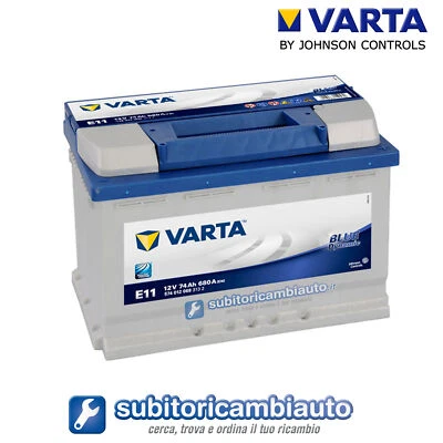 BATTERIA AUTO 74AH E11 VARTA BLUE DYNAMIC 680A di spunto - Immagine 1 di 3
