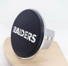 Oakland Raiders Laser Cut Metal Trailer Hitch Cover - Truck Hitch Cover - NFL 