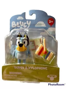Neu Bluey Story Starter Pack Bluey & Xylophon mit Mini Postkarte - Bild 1 von 1