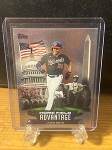 2022 Topps Series 1 Case Hit #HA-4 Juan Soto Home Field Advantage Foil SSP Nats