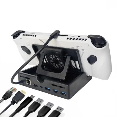 Type-C HUB Docking Station for ASUS ROG Ally Console Stand Accessories - Image 1 of 4