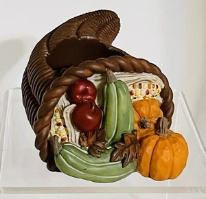 Yankee Kerze Thanksgiving Teelicht Kerzenhalter Füllhorn selten unbenutzt - Bild 1 von 8