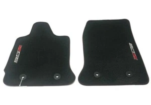 2014-2019 Corvette Z06 Floor Mats w/ Adrenaline Red Stitching 23476289 - Picture 1 of 6