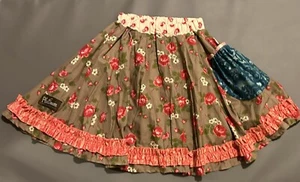 New Matilda Jane Clothing Girl Platinum Ruffles Skirt Made In USA Fall Size 8 - Picture 1 of 5