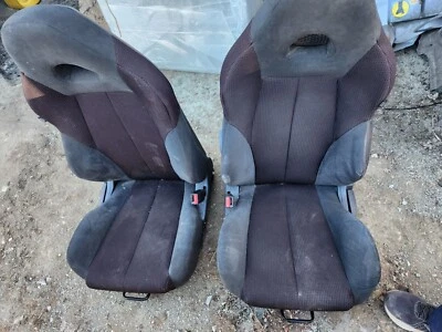 Juego de asientos delanteros Mitsubishi Eclipse 2011 OEM 2 tonos gris Foto 1 de 4