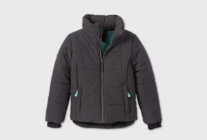 All In Motion Mädchen Steppjacke Größe S (6-6X) grau meliert  - Bild 1 von 1