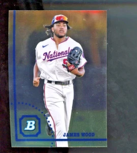2022 Bowman Heritage Chrome James Wood BHP-22 Prospect Nationals - Picture 1 of 2