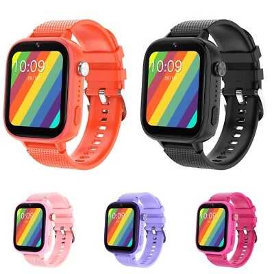 Children's 4G Smartwatch Voice Video Calls GPS Tracker SOS WiFi SIM Kids Phone - Image 1 of 4