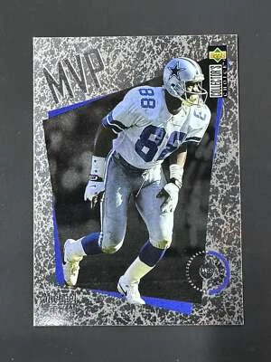 1996 UD Collector's Choice Football Michael Irvin Cowboys MVP M11 - Image 1 of 2