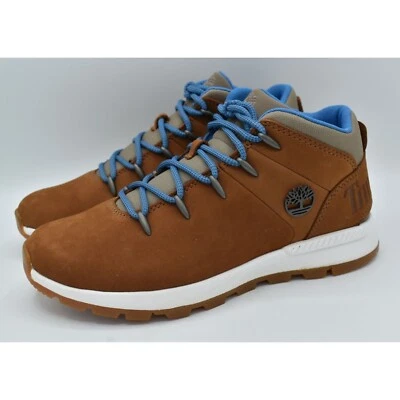 Botas de caminhada Timberland feminina tamanho 10 Sprint Trekker ferrugem nobuck média sapatos - Imagem 1 de 4