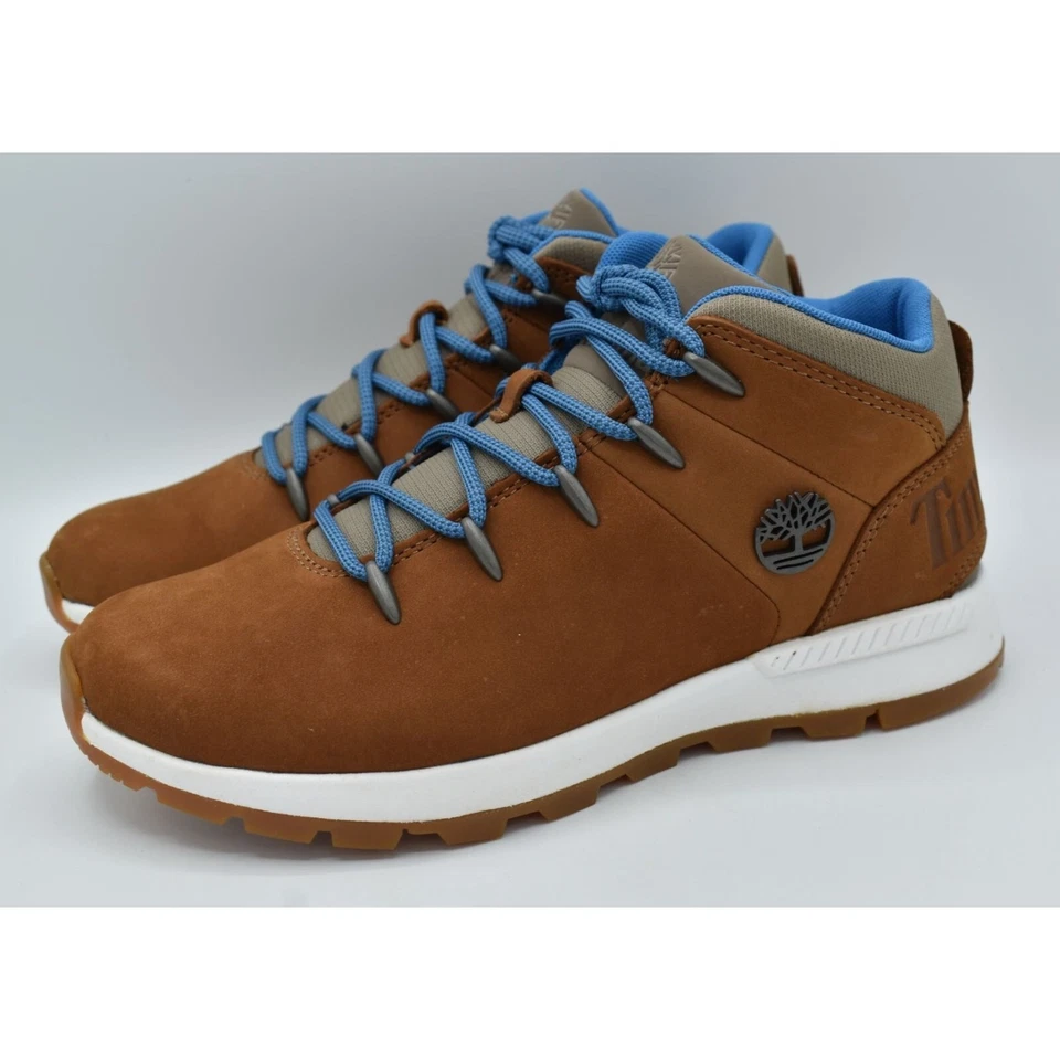 Timberland Womens Size 10 Sprint Trekker Rust Nubuck Mid Hiking Boots Shoes