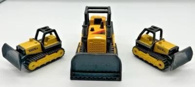 3 excavadoras de juguete de plástico/diecast vintage: 2 '94 Tonka 1:64 y 1 Remco '88 5" Foto 1 de 4