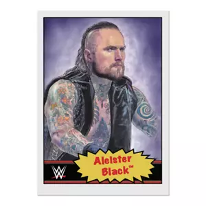 Topps WWE Living Set Card 29 - Aleister Black AEW Malakai Black - Picture 1 of 2