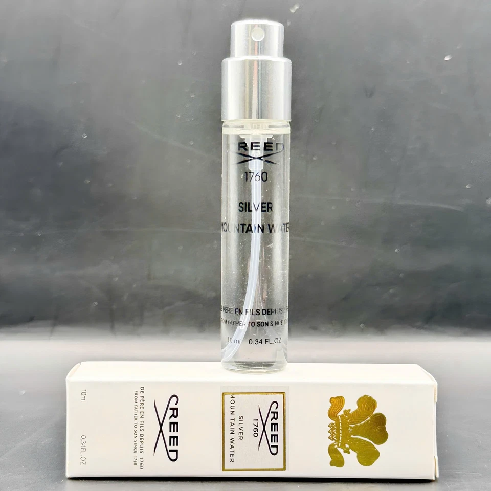 CREED SILVER MOUNTAIN WATER EAU DE PARFUM SPRAY TAMAÑO VIAJE 10 ML/0,34 OZ 🏔️ Foto 1 de 4
