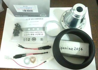 Works Bell Boss Kit Hub Adapter 912 For Mazda MX-5 Miata NC Roadster With SRS Foto 1 de 3