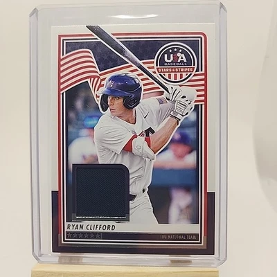 2025 USA Stars And Stripes Ryan Clifford Jersey Relic USA-RC - Image 1 of 2