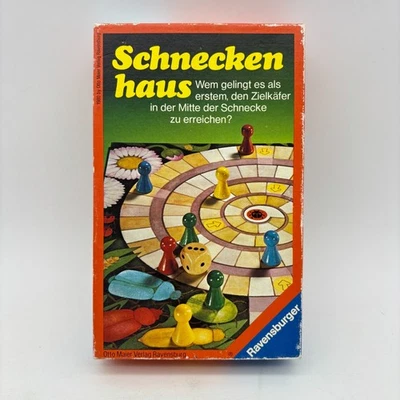 DE COLECCIÓN Schnecken Haus COMPLETO Ravensburger 1980 Niños Alemán Alemán Alemán Foto 1 de 4