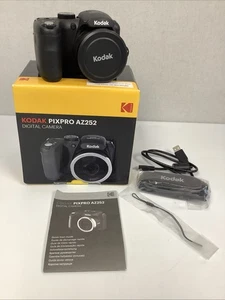 Kodak PIXPRO AZ252 Digital Camera With Box, Lens cap loop & Strap - Picture 1 of 13