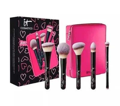 IT Cosmetics IT’S YOUR HEAVENLY LUXE SKIN-LOVING 5-PIECE MAKEUP BRUSH SET - NEW - Image 1 of 3