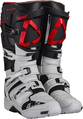 NUEVAS Botas Leatt 4.5 Motocross MX Enduro Off-Road Dirt Bike Gris Forja/Negro Talla 8 Foto 1 de 4