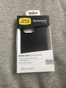 OtterBox Symmetry MagSafe Case For Apple iPhone 15 Pro Max Black - Photo 1 sur 4