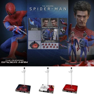 Figura de acción escala 1/6 soporte acrílico exhibición The Amazing Spider-Man Foto 1 de 4