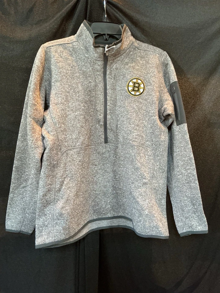 Pullover Antigua Boston Bruins 1/4 Cremallera Mujer Talla L Nuevo con Etiquetas - 227 Foto 1 de 4