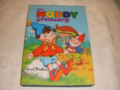 ENID BLYTON THE NODDY TREASURY 1988 HB DJ BOOK PURNELL BOOKS ILLUS - Image 1 of 4