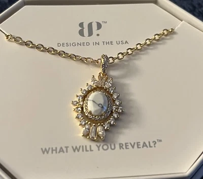 Bomb Party *NUEVO* Collar OG "Unding Sunshine" NK16470 Howlite/chapado en oro Foto 1 de 2