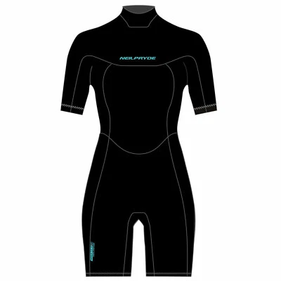 Neilpryde Nexus 2/2 BZ Shorty Damen-Neoprenanzug Sommer-Neoprener Neo Schwarz