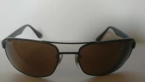 Authentic Ray Ban RB 3445 002/58 61*17*13 3p Black Eyeglasses/Sunglasses Frames - Picture 1 of 8