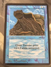mtg Arabian Nights Giant Tortoise, Old set, Near Mint Condition