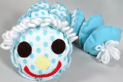 Lindo juguete para bebé oruga gusano de felpa hecho a mano de colección 8 piezas almohada hinchada Foto 1 de 4