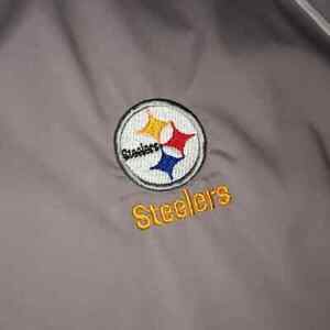 Adidas Clima Proof Golf windbreaker Jacket Pullover  Pittsburgh Steelers XL