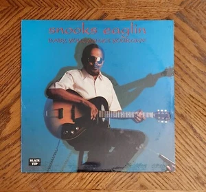 SNOOKS EAGLIN / BABY, YOU CAN GET YOUR GUN! ~ 1987 Black Top 1037 Album ~ SEALED - Picture 1 of 2