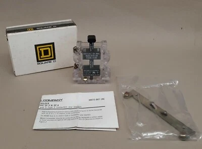 Square D Single Fuse Holder Class 9999 SF3 Series A Type S Size 00-5  - Image 1 of 4