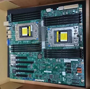 Supermicro H11DSi Mainboard Socket SP3 for Dual AMD EPYC 7001 7002 - Picture 1 of 4